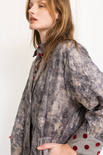 Gershon Bram - Duster Coat - Light weight - wrinkled