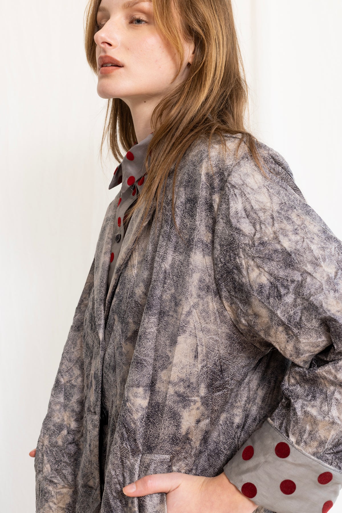 Gershon Bram - Duster Coat - Light weight - wrinkled