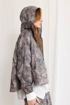 Gershon Bram - Jacket - Hood - Abstract - Crinkle