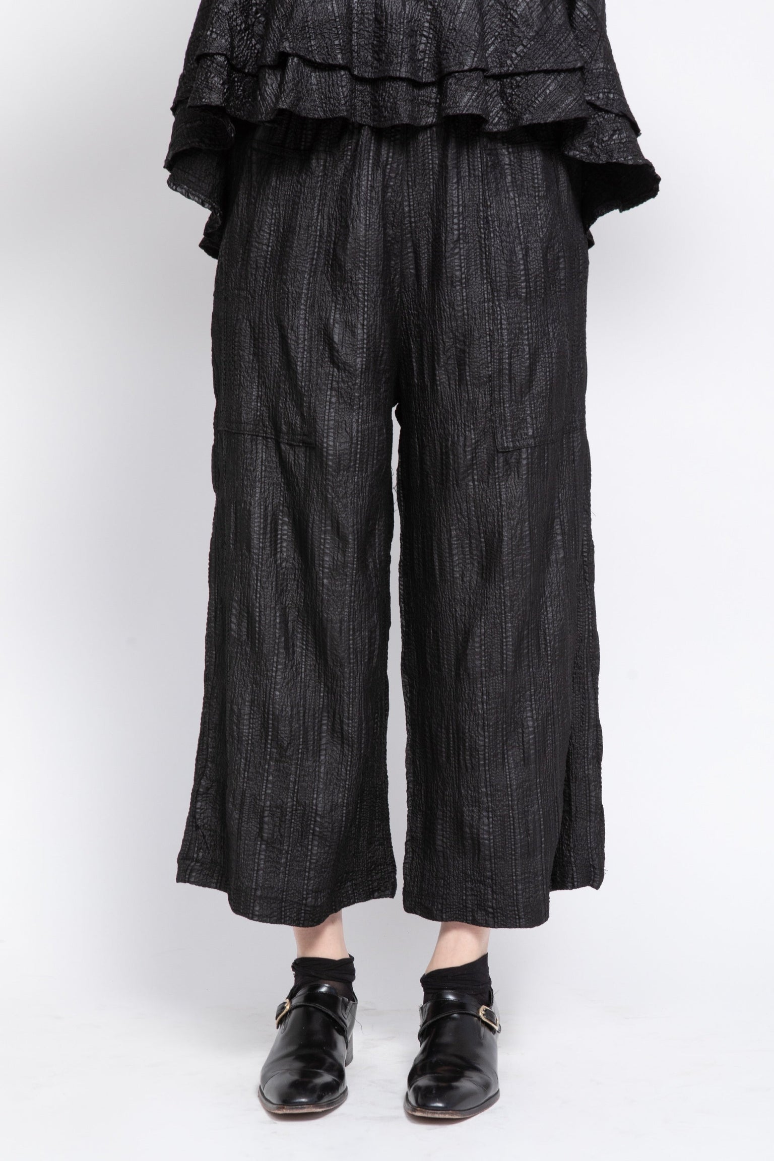 Gershon Bram - Pants - Gaucho - Cropped pants - Black