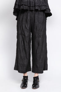 Gershon Bram - Pants - Gaucho - Cropped pants - Black