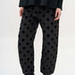 Gershon Bram Spider Pants - Polka dots velvet. LiLi The First boutique Georgetown. 
