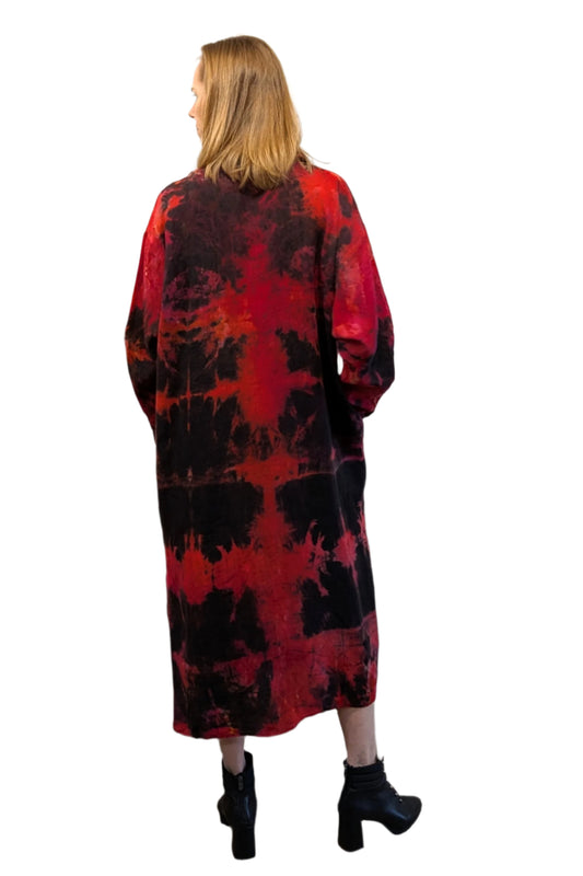 ROSE MAXI SHIRT