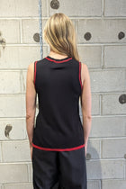 Heyne Bogut - tank top - red paint