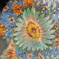 Italian Silk Flowers collage Scarf