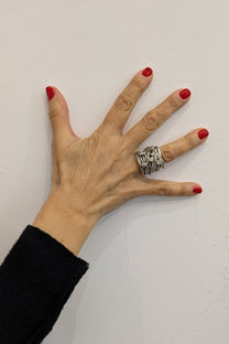 Jill Herlands Wrap around Sterling silver Statement Ring