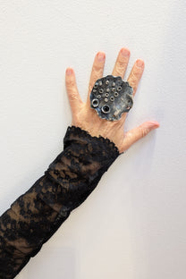 Jill Herlands - Walk On The Moon sterling silver hand made Ring