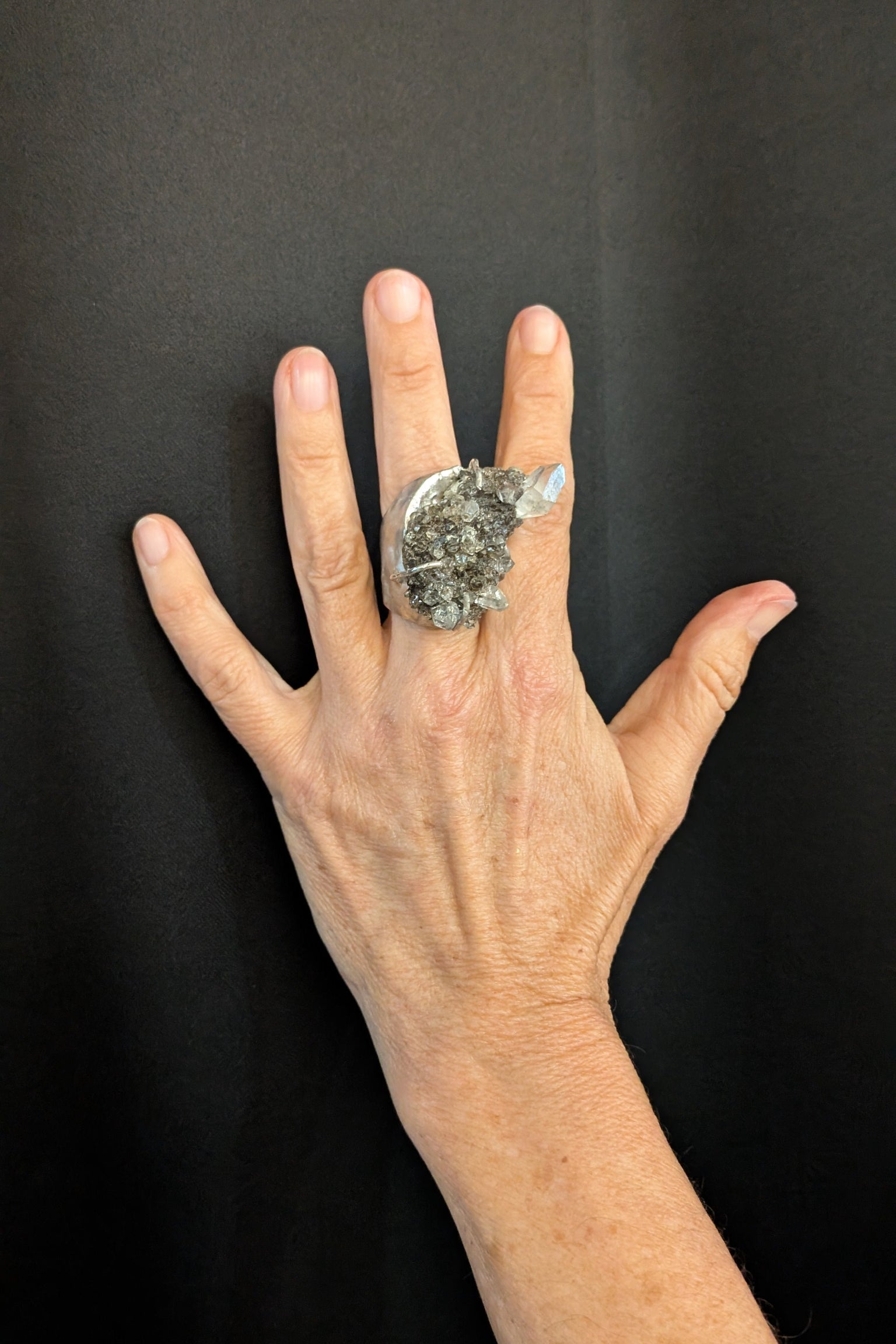 Jill_Herlands_Herkimer_Cluster_Ring