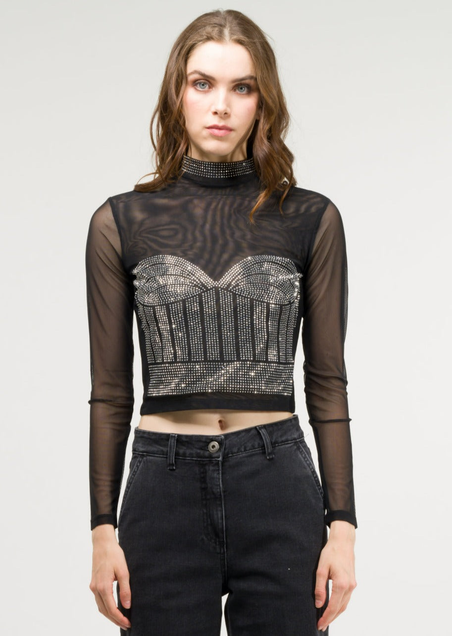 Kontatto Top - Avant Garde Fashion - Lili the First Boutique NYC