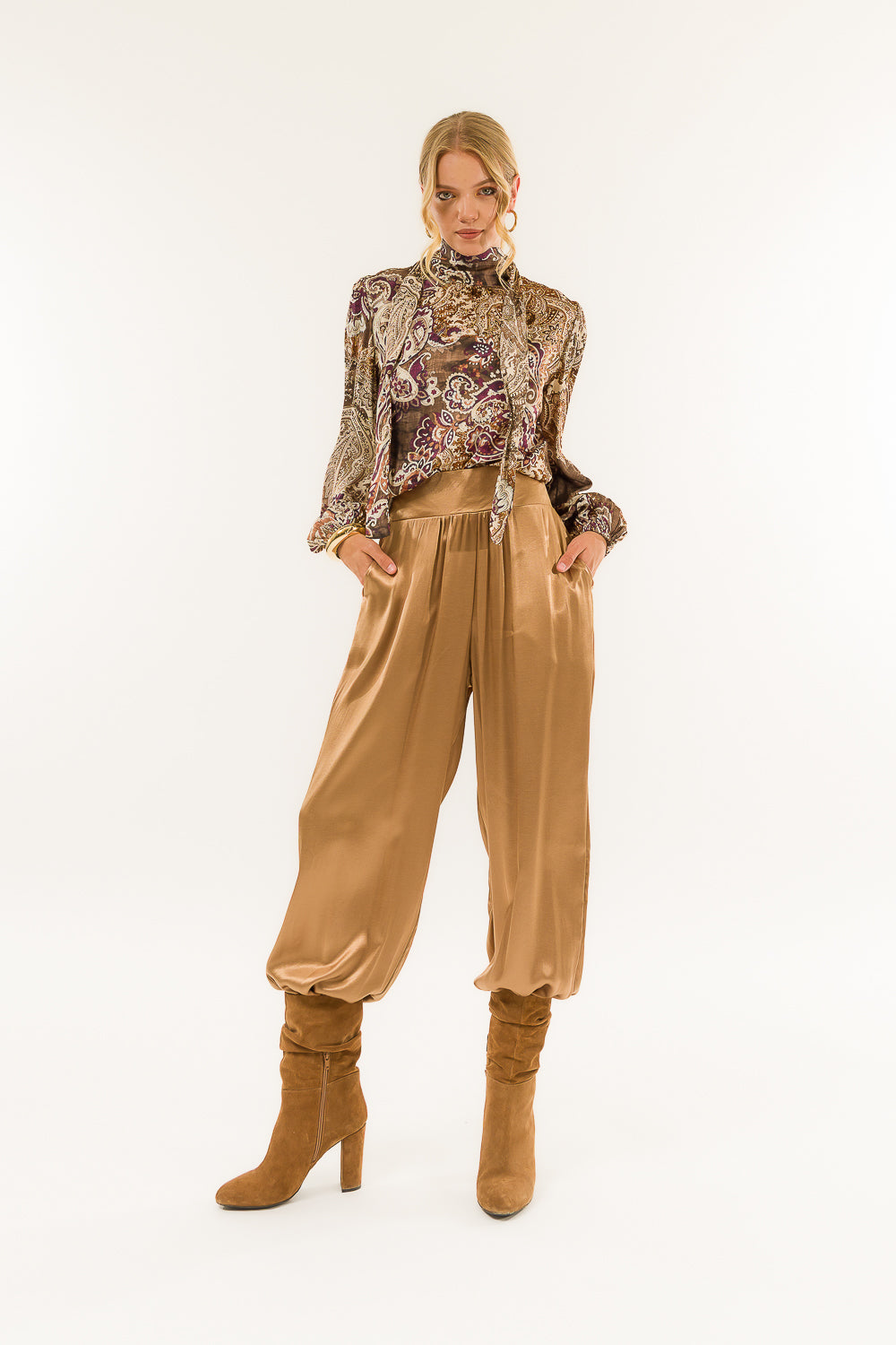 Kontatto Pants - Avant Garde Fashion - Lili the First Boutique NYC
