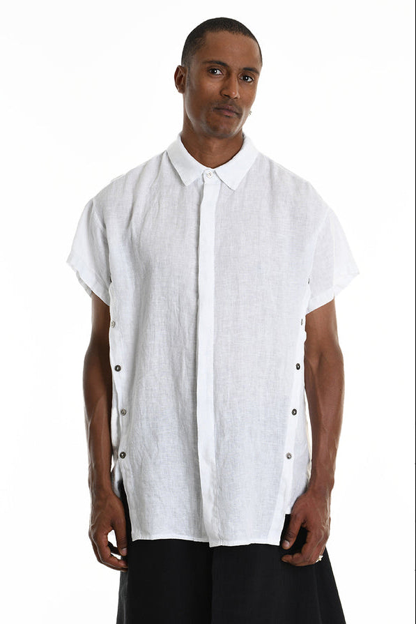 LA HAINE INSIDE US - Men Shirt - Linen - Unisex