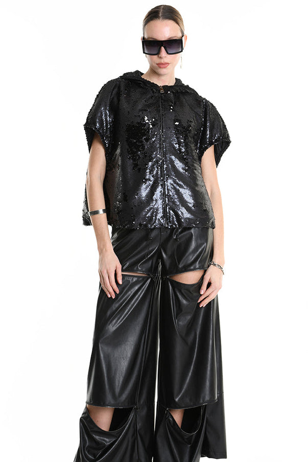 La Haine Inside Us Bomber Vest - Lili the First Boutique NYC