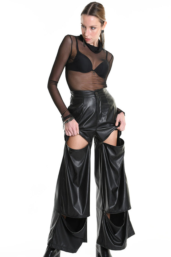 La Haine Inside Us Wide Leg Pants - Lili the First Boutique NYC