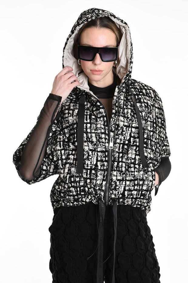 La Haine Inside Us Hooded Cape - Lili the First Boutique NYC