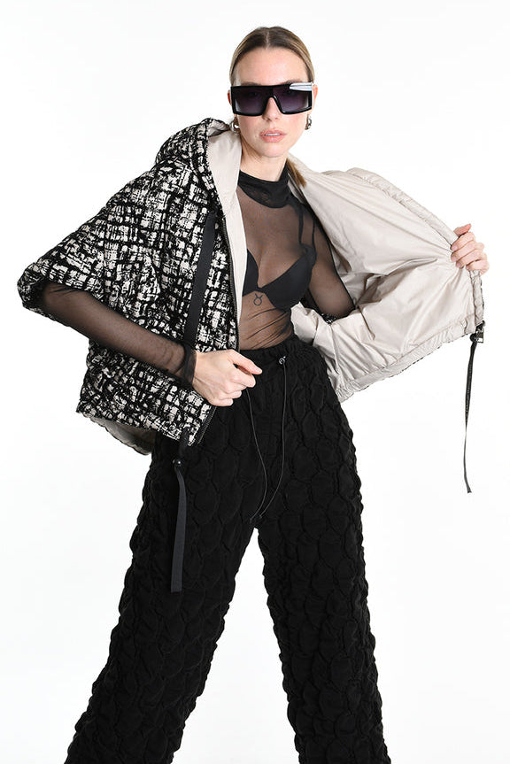 La Haine Inside Us Hooded Cape - Lili the First Boutique NYC