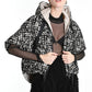 La Haine Inside Us Hooded Cape - Lili the First Boutique NYC
