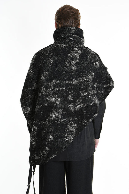 La Haine Inside Us High Collar Cape - Lili the First Boutique NYC