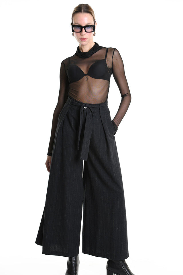 La Haine Inside Us Wide Leg Trousers - Lili the First Boutique NYC