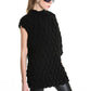 La Haine Inside Us Textured One Sleeve Top - Lili the First Boutique NYC