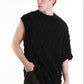 La Haine Inside Us Textured One Sleeve Top - Lili the First Boutique NYC