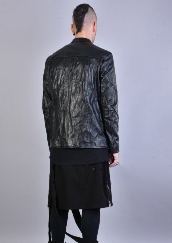 GIUBBINO LEATHER JACKET