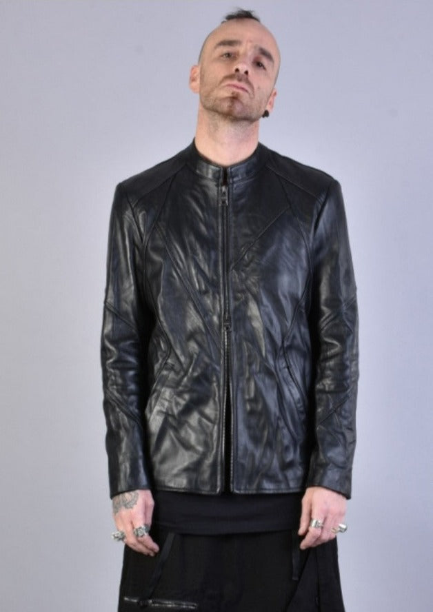 GIUBBINO LEATHER JACKET