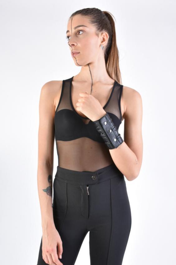 LiLi The First boutique - La Haine Inside Us - Wide Leather Cuff