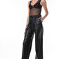 La Haine Inside Us, LiLi The First boutique, Faux Leather Pants