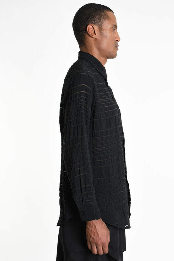 La Haine Inside Us. Sheer man shirt. LiLi The First boutique