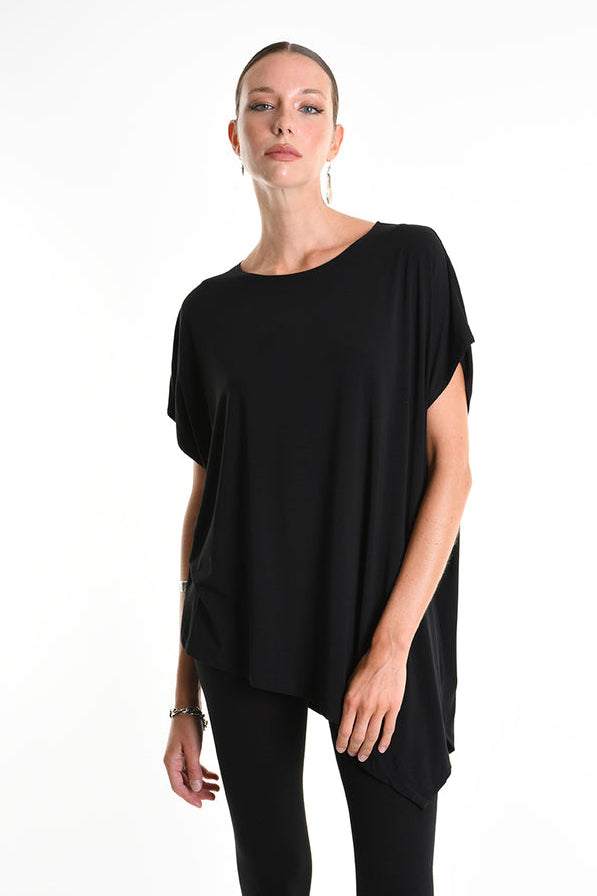 La Haine Inside Us - Bamboo Shirt - Asymmetric - Black