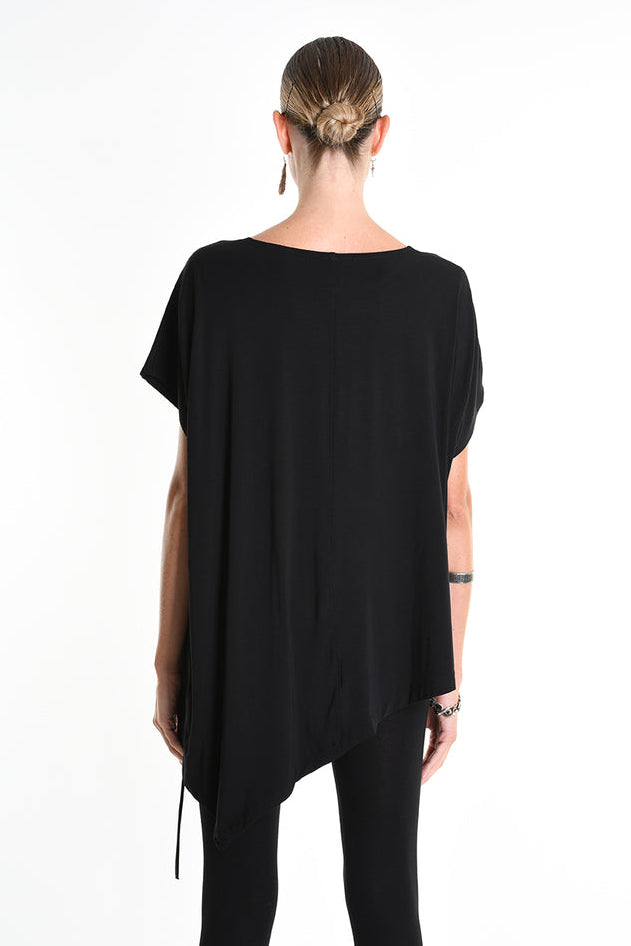La Haine Inside Us - Bamboo Shirt - Asymmetric - Black