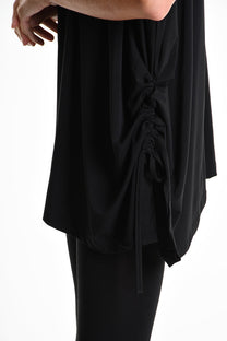 La Haine Inside Us - Bamboo Shirt - Asymmetric - Black