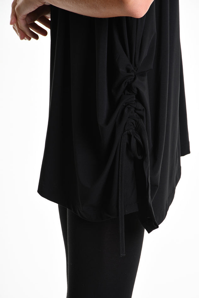 La Haine Inside Us - Bamboo Shirt - Asymmetric - Black