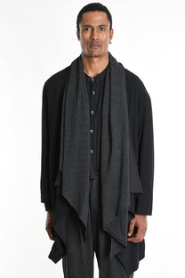 La Haine Inside Us - Cardigan Jacket - Unisex - Scarf