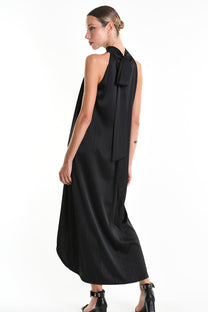 La Haine Inside Us - Dress - Halter - Satin - Back tie