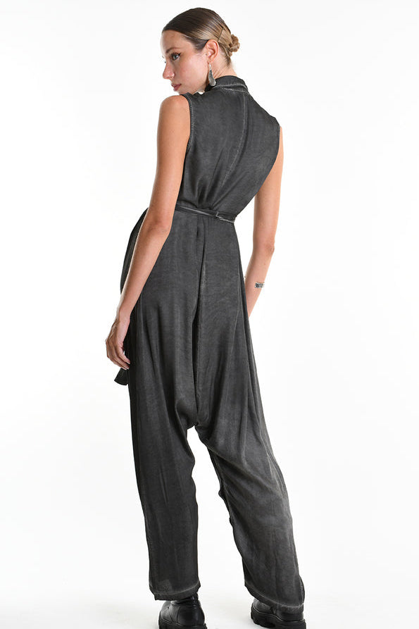 La Haine Inside Us - Jumpsuit - Dress - One piece - Dropped Crotch - Gray