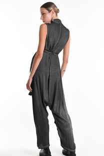 La Haine Inside Us - Jumpsuit - Dress - One piece - Dropped Crotch - Gray