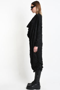 La Haine Inside Us - Maxi midi dress - wrinkled - adjustable - oversized