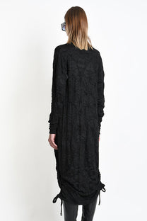 La Haine Inside Us - Maxi midi dress - wrinkled - adjustable - oversized