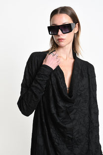 La Haine Inside Us - Maxi midi dress - wrinkled - adjustable - oversized