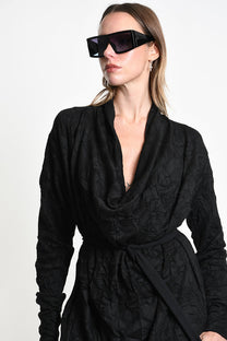 La Haine Inside Us - Maxi midi dress - wrinkled - adjustable - oversized