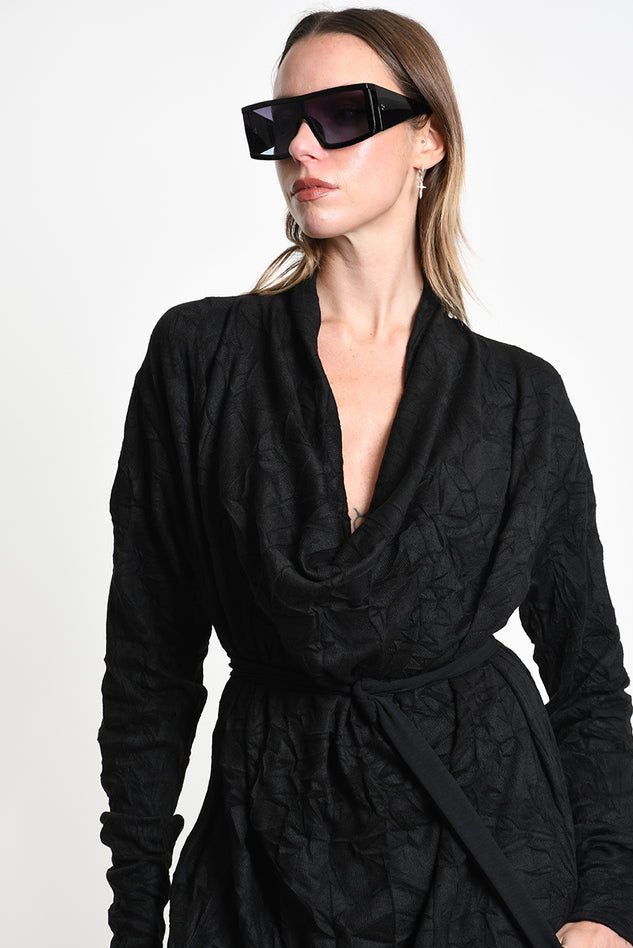 La Haine Inside Us - Maxi midi dress - wrinkled - adjustable - oversized