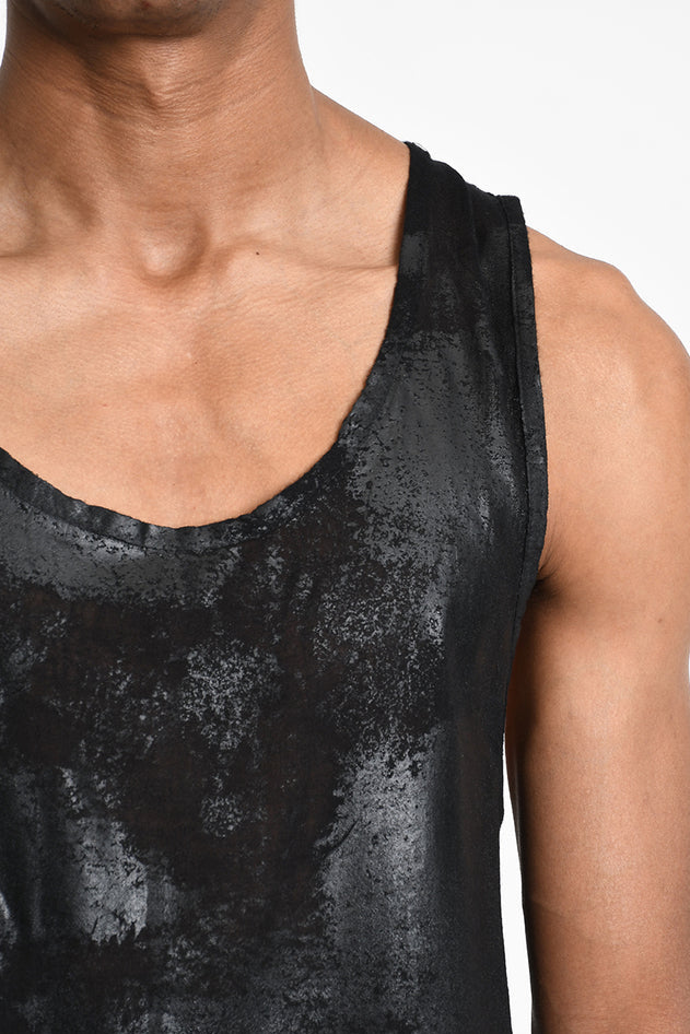 La Haine Inside Us - Men tank top - metallic shine - oversized