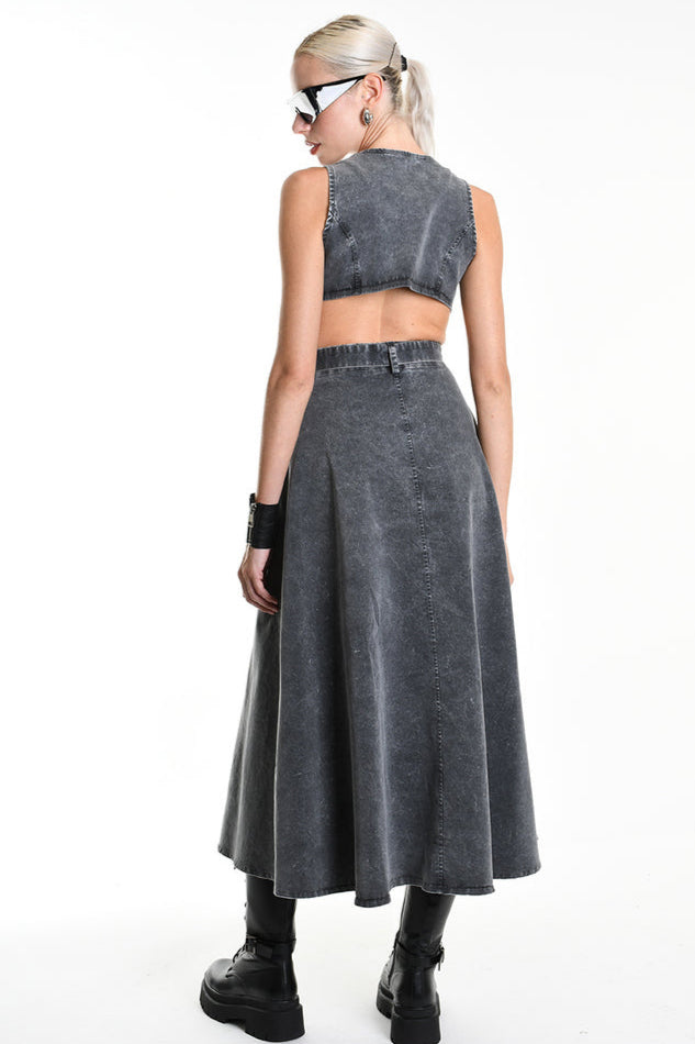 La Haine Inside Us - Open Back Dress - LiLi The First