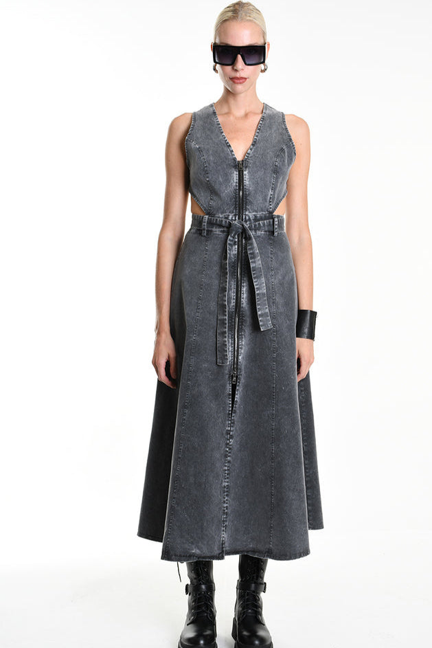 La Haine Inside Us - Open Back Dress - LiLi The First