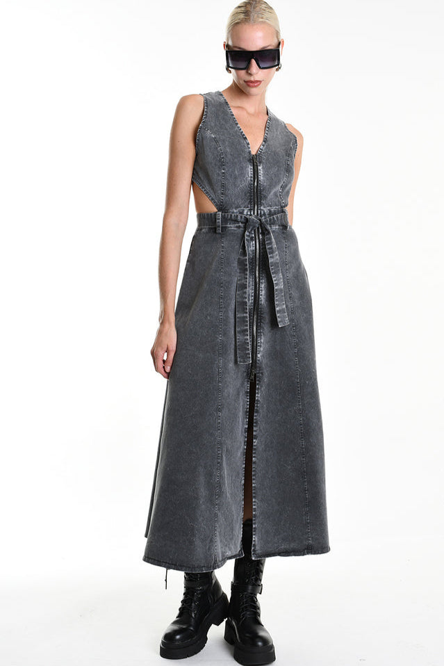 La Haine Inside Us - Open Back Dress - LiLi The First