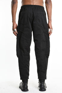 La Haine Inside Us - Pants Trousers Cargo - Black - Men Collection