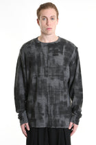 La Haine Inside Us - Sweater - Men - Geometric - Abstract - grey