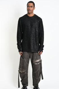 La Haine Inside Us - Sweater - Men - Long - Black