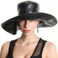 La Haine Inside Us Leather Hat - Avant Garde Fashion - Lili the First NYC